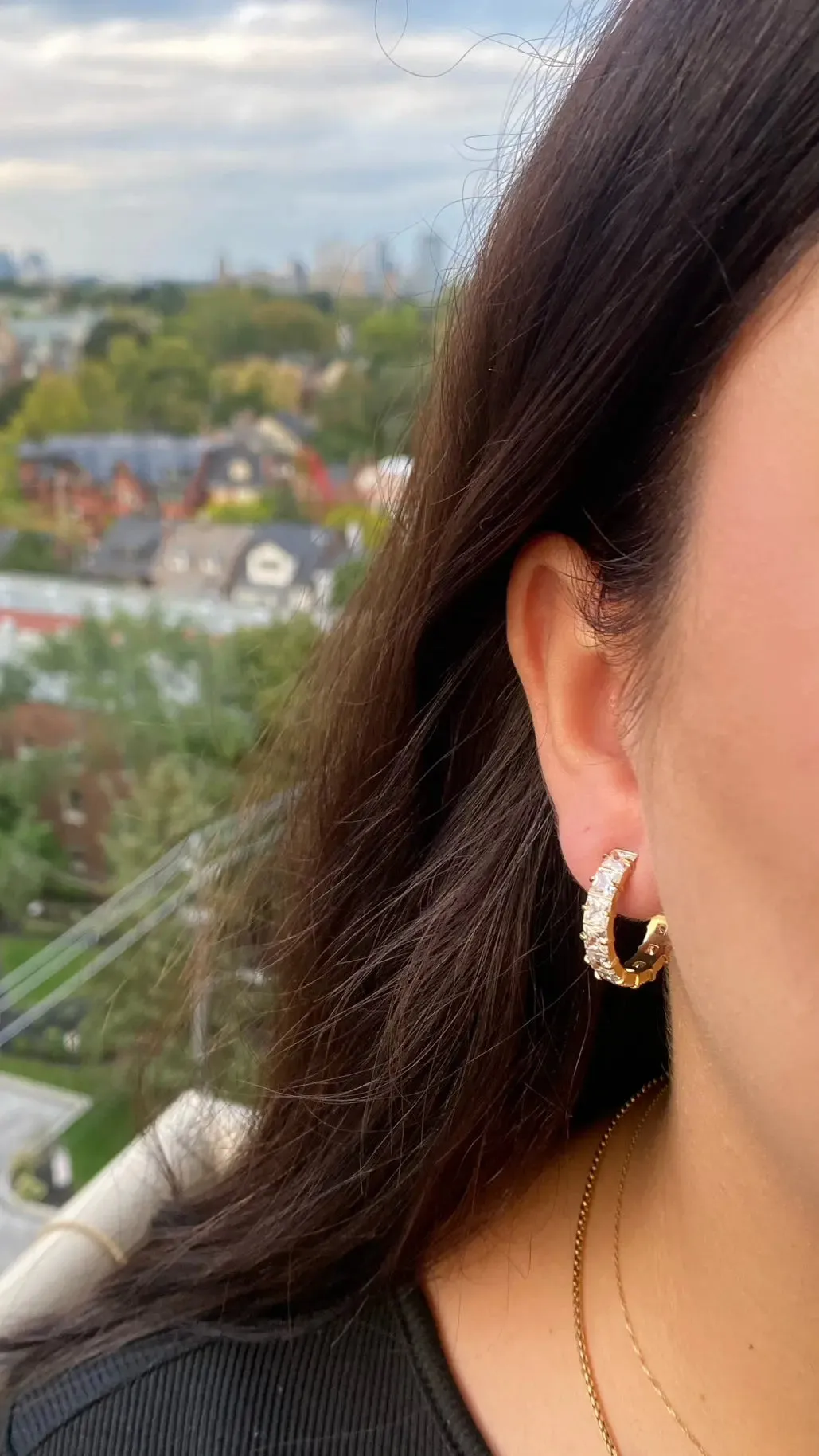 18K Gold Plated Elegant Sweet Commute Geometric Earrings