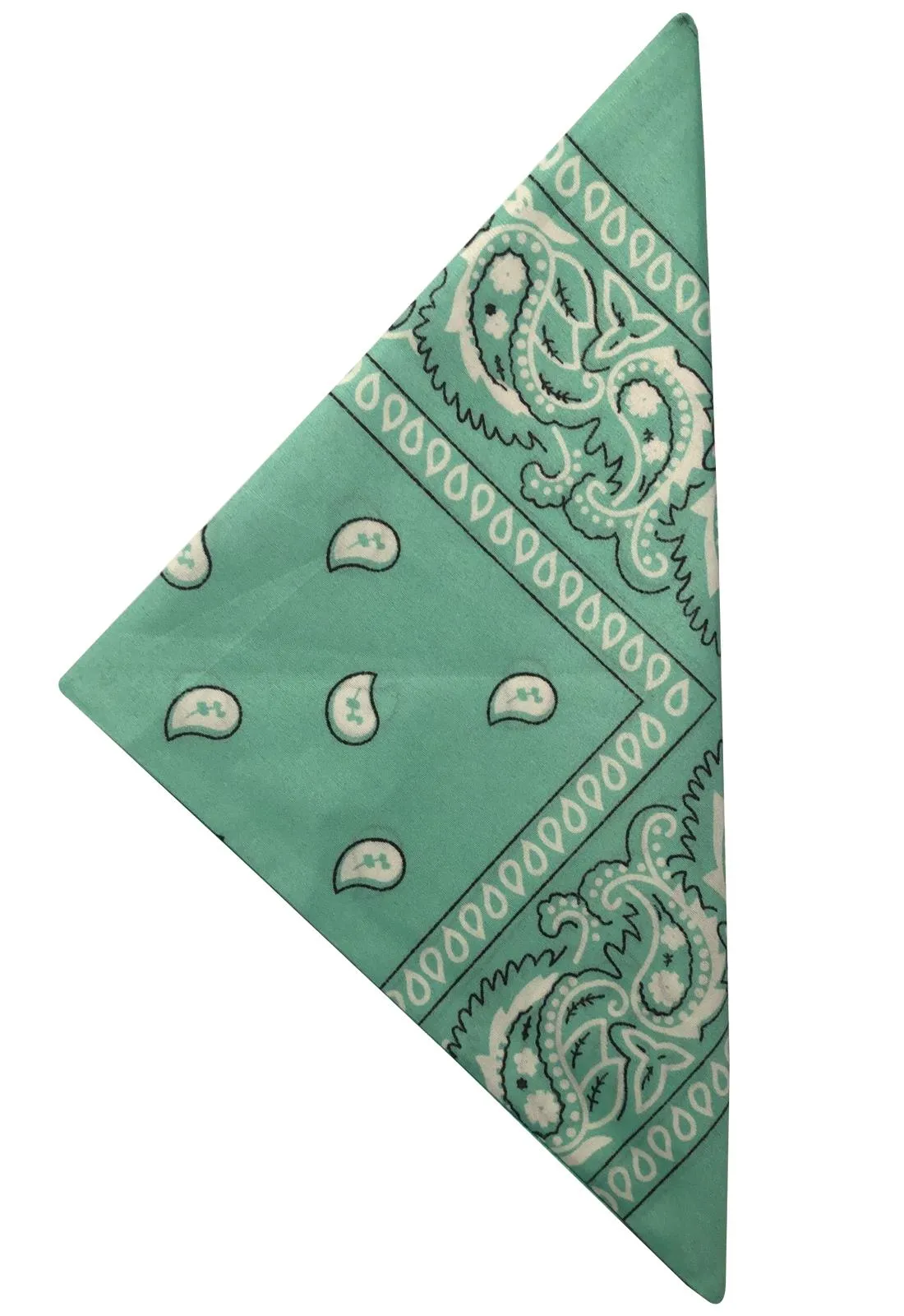 5 Pack Premium Unisex Paisley Bandanas Headbands