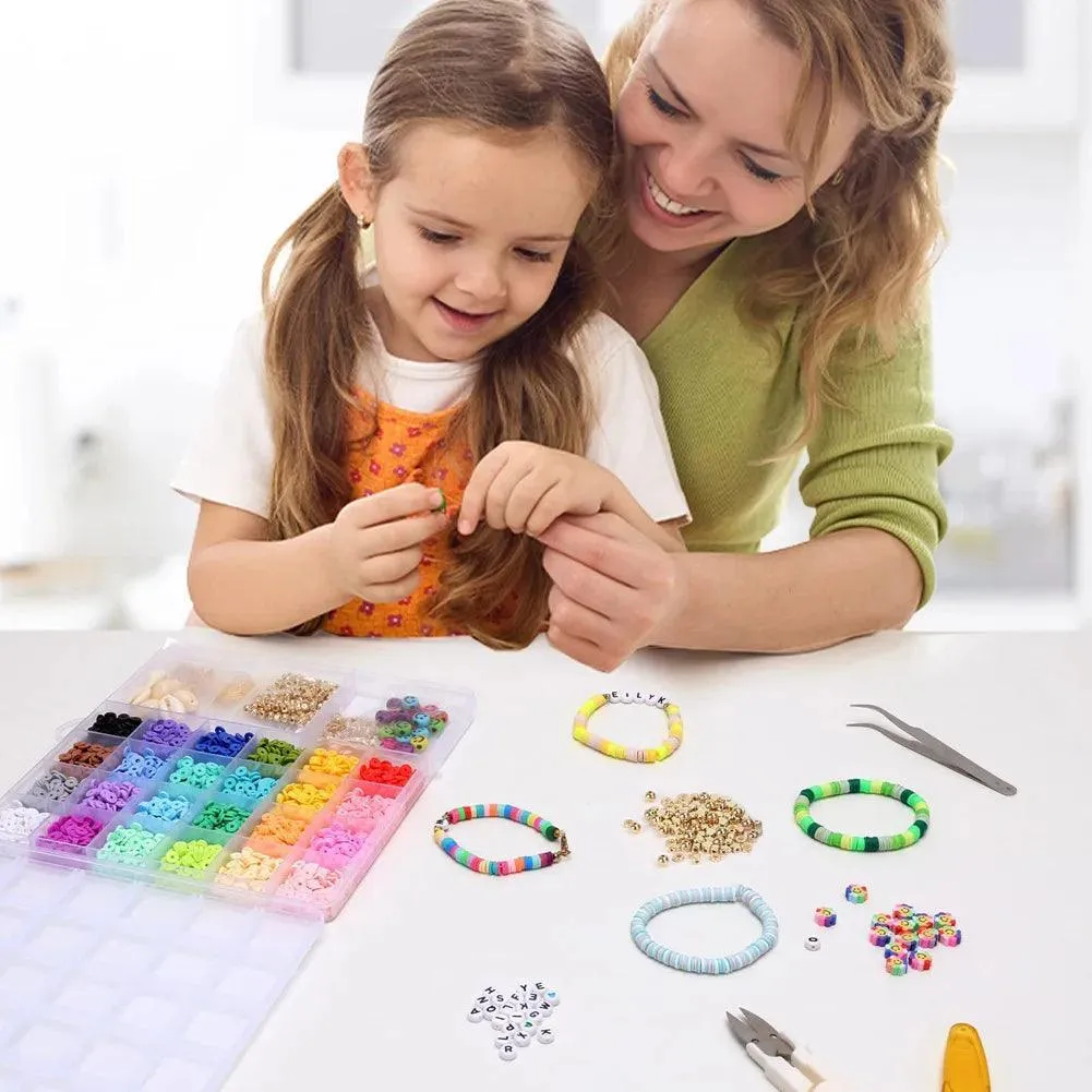 500 Colorful Beads Jewelry Making Kit: Spark Creativity - Craft Gift