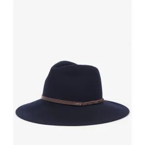 Barbour Tack Ladies Fedora - Navy