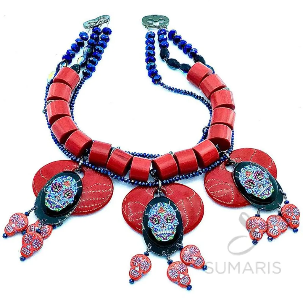 BLOOD SUGAR OOAK STATEMENT NECKLACE