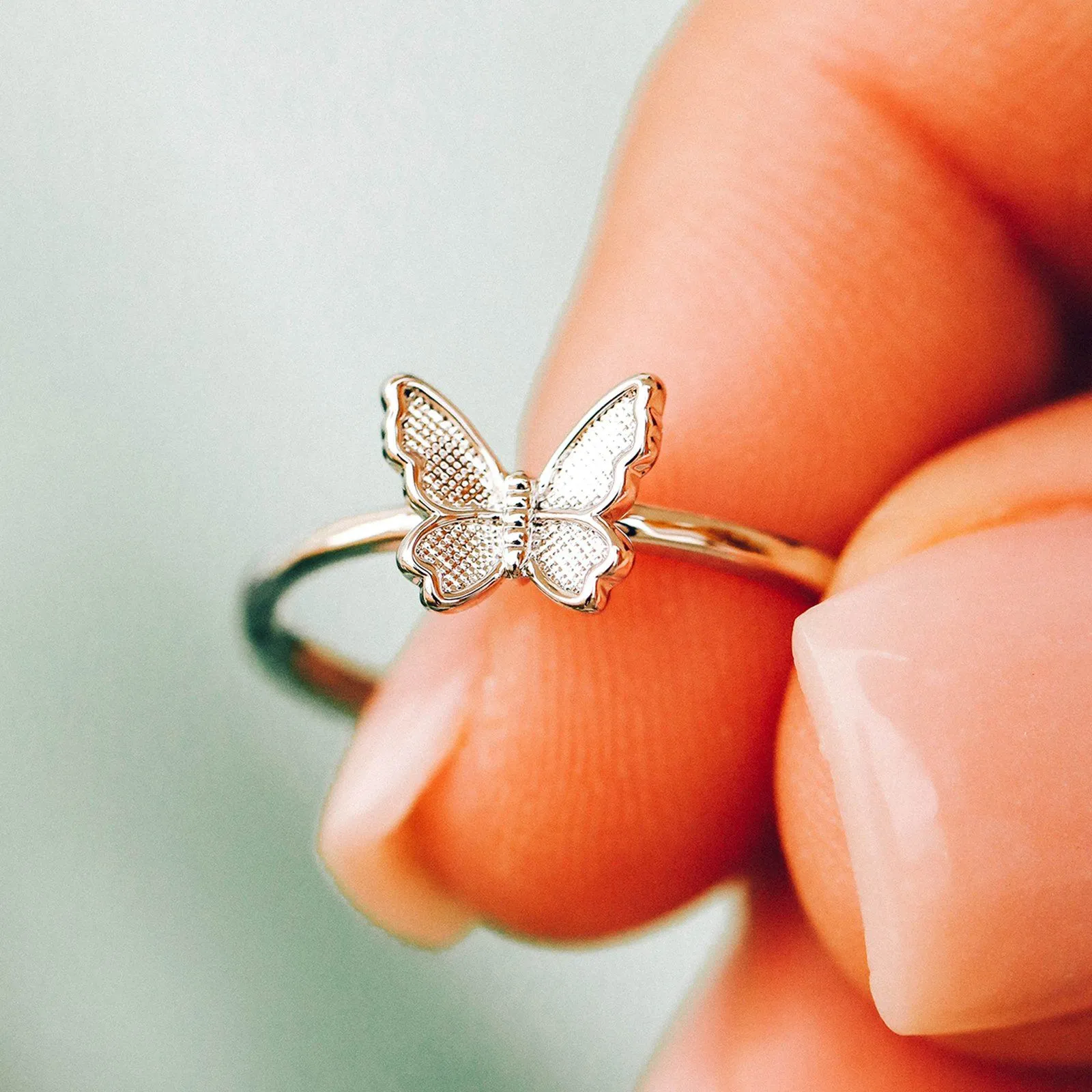 Butterfly In Flight Ring