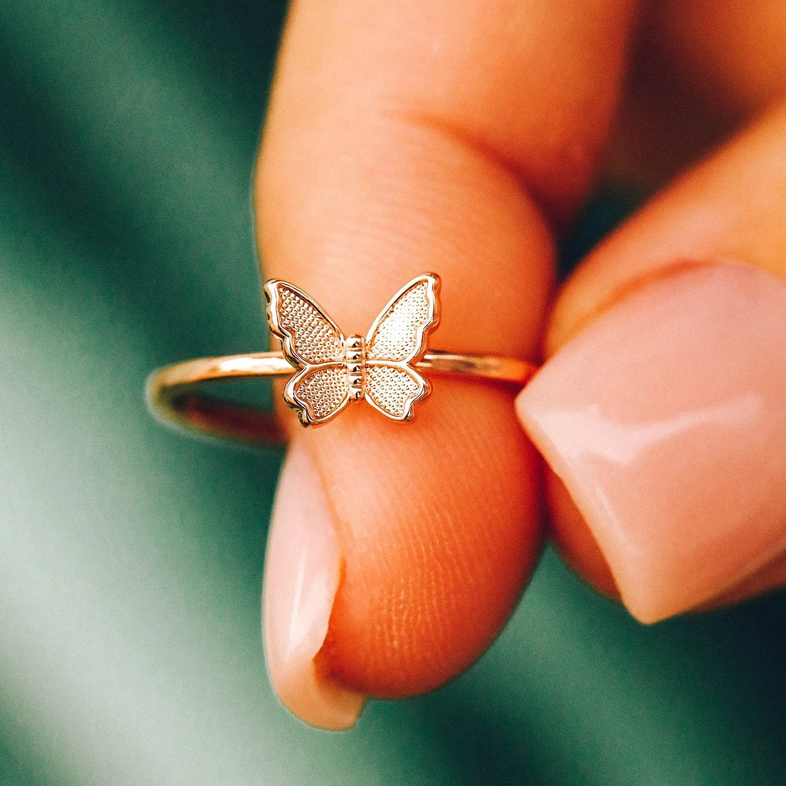 Butterfly In Flight Ring