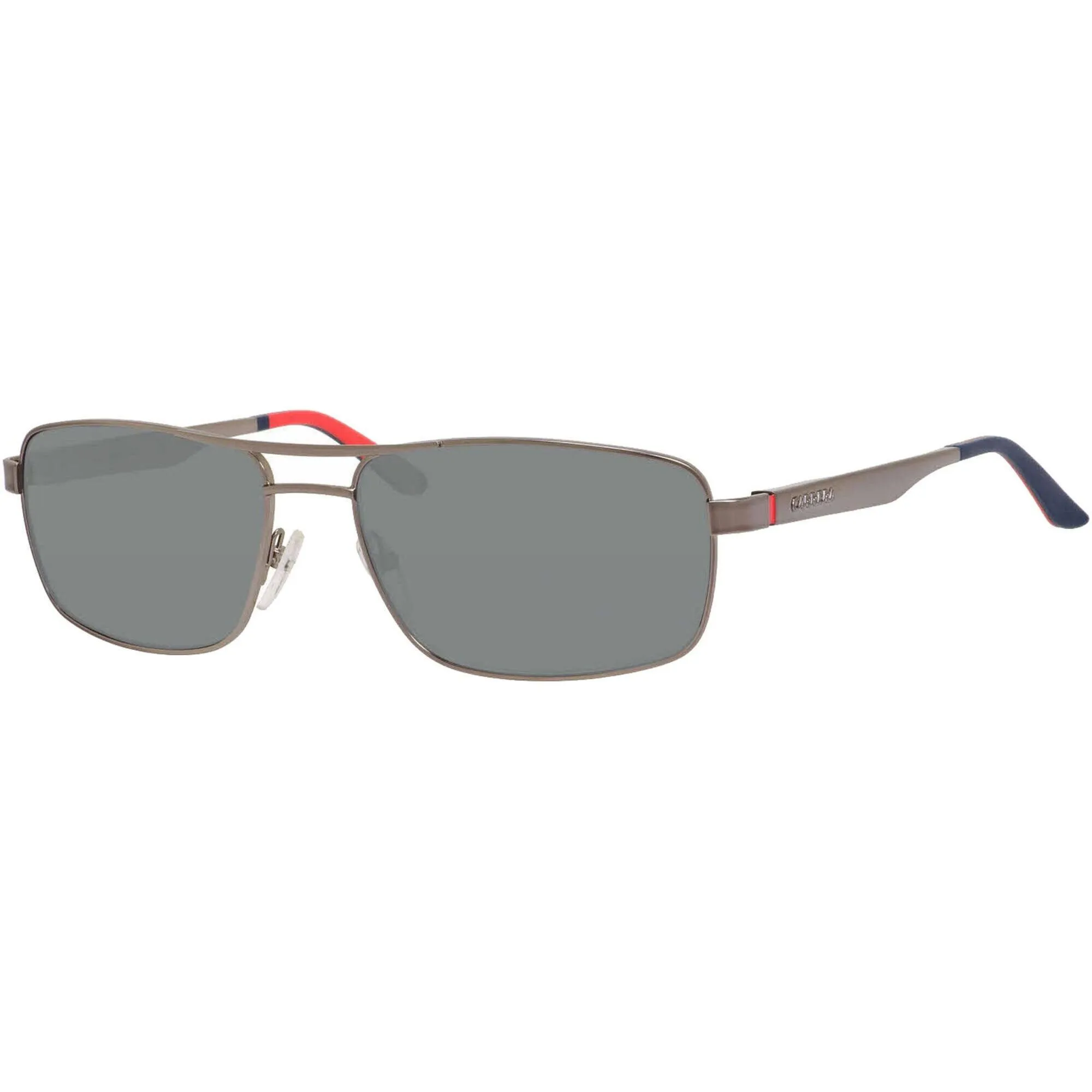 Carrera Men's Sunglasses - Matte Ruthenium Metal Rectangular Frame | 8014/S 0R80