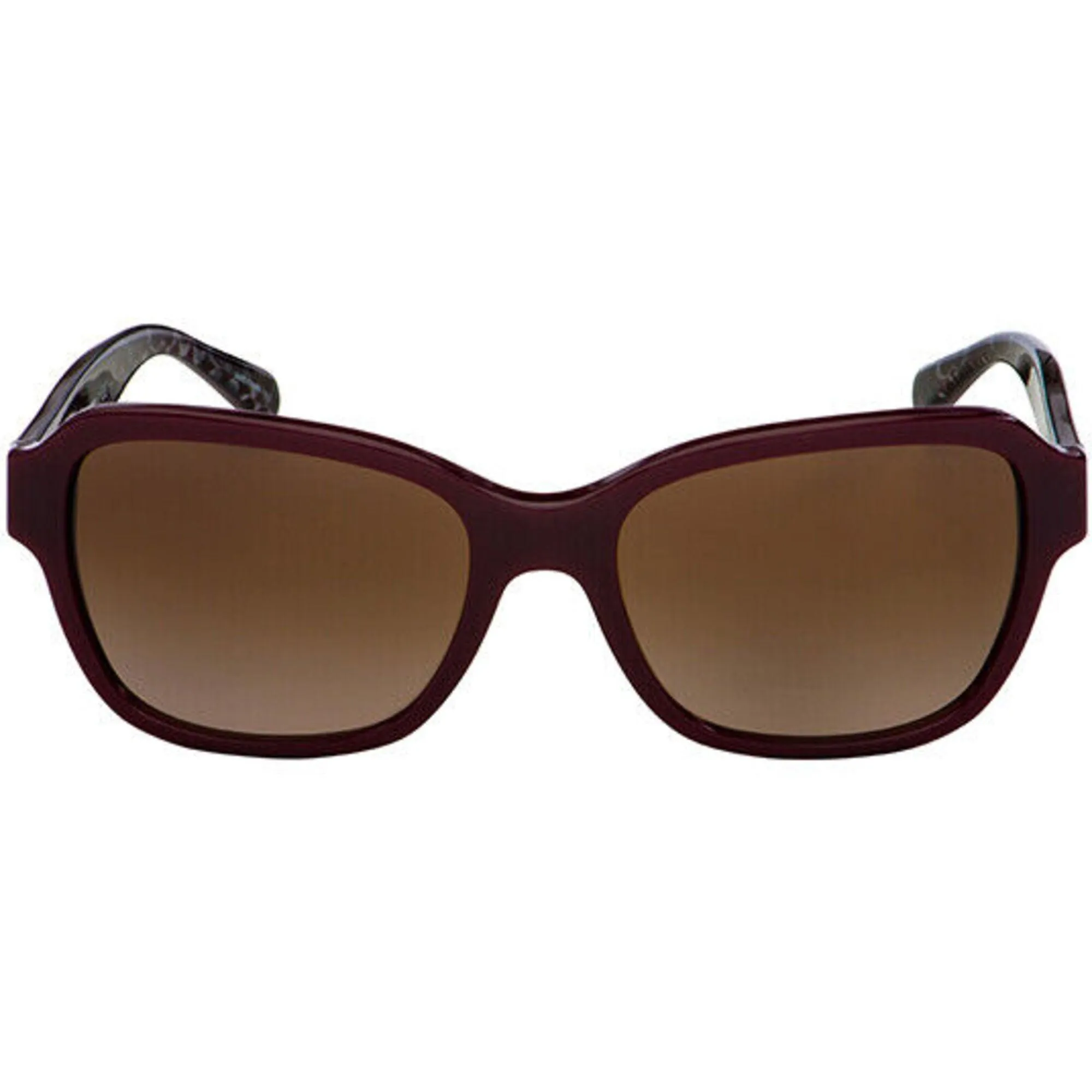 Coach Women's Sunglasses - Full Rim Burgundy Square Plastic Frame | 0HC8232 55091356