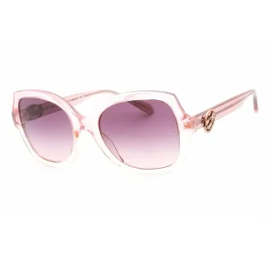 Coach Women's Sunglasses - Transparent Pink Cat Eye Plastic Frame | 0HC8295 57387W