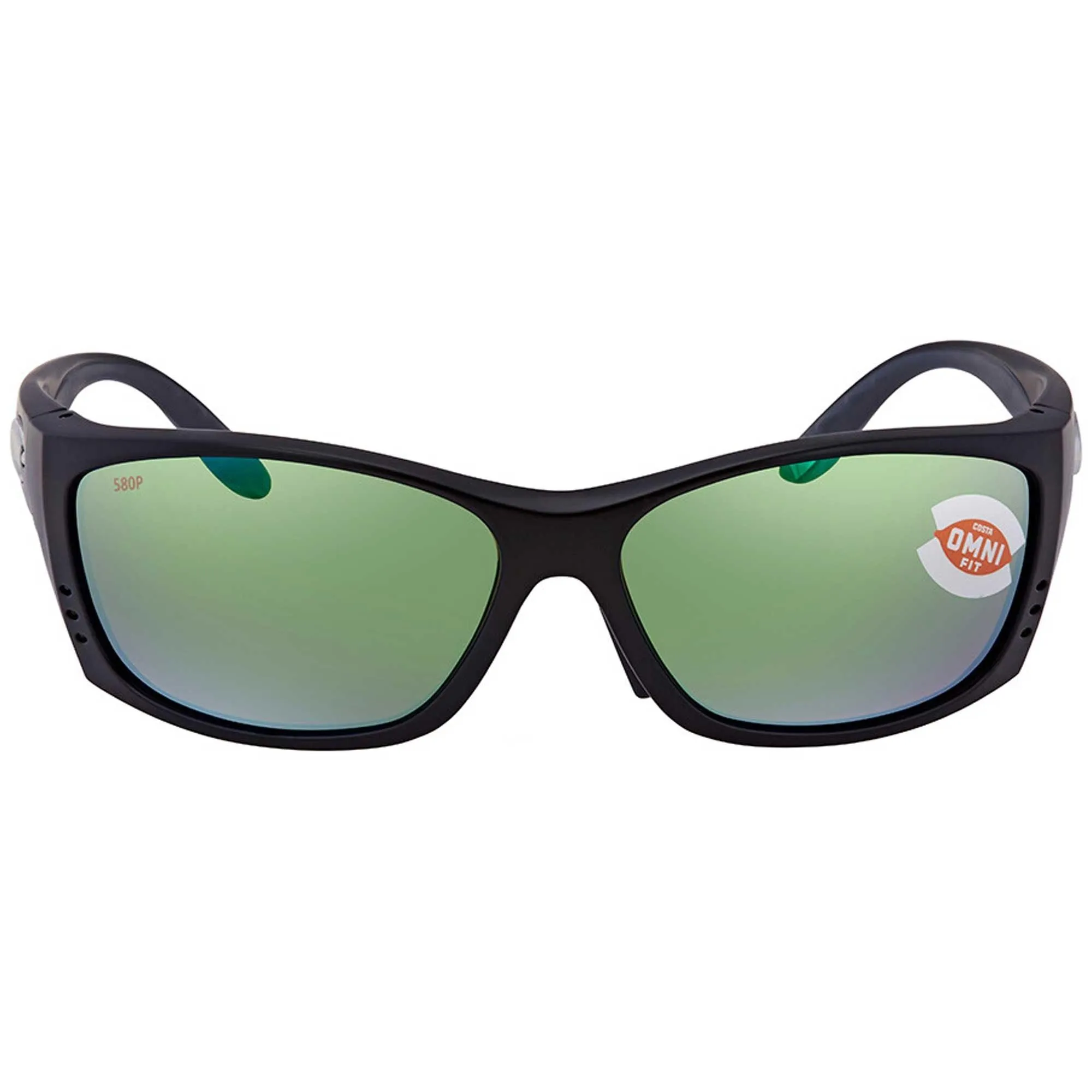 Costa Del Mar Men's Sunglasses - Fisch Green Mirrored Lens Wraparound | FS11GF OGMP