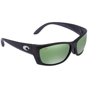 Costa Del Mar Men's Sunglasses - Fisch Green Mirrored Lens Wraparound | FS11GF OGMP