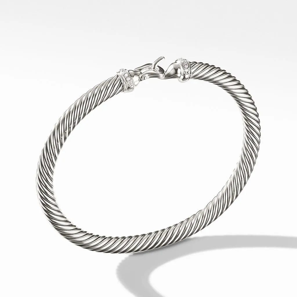 David Yurman Cable Buckle Bracelet with Diamonds