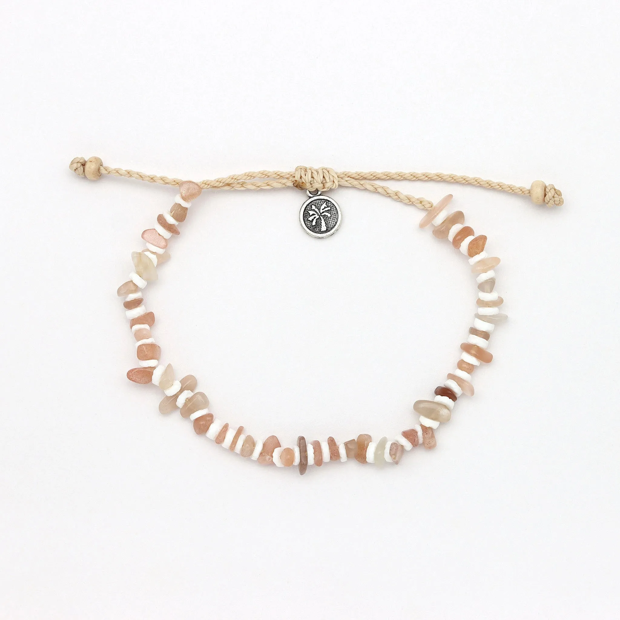 Dunes Stone Bead Anklet