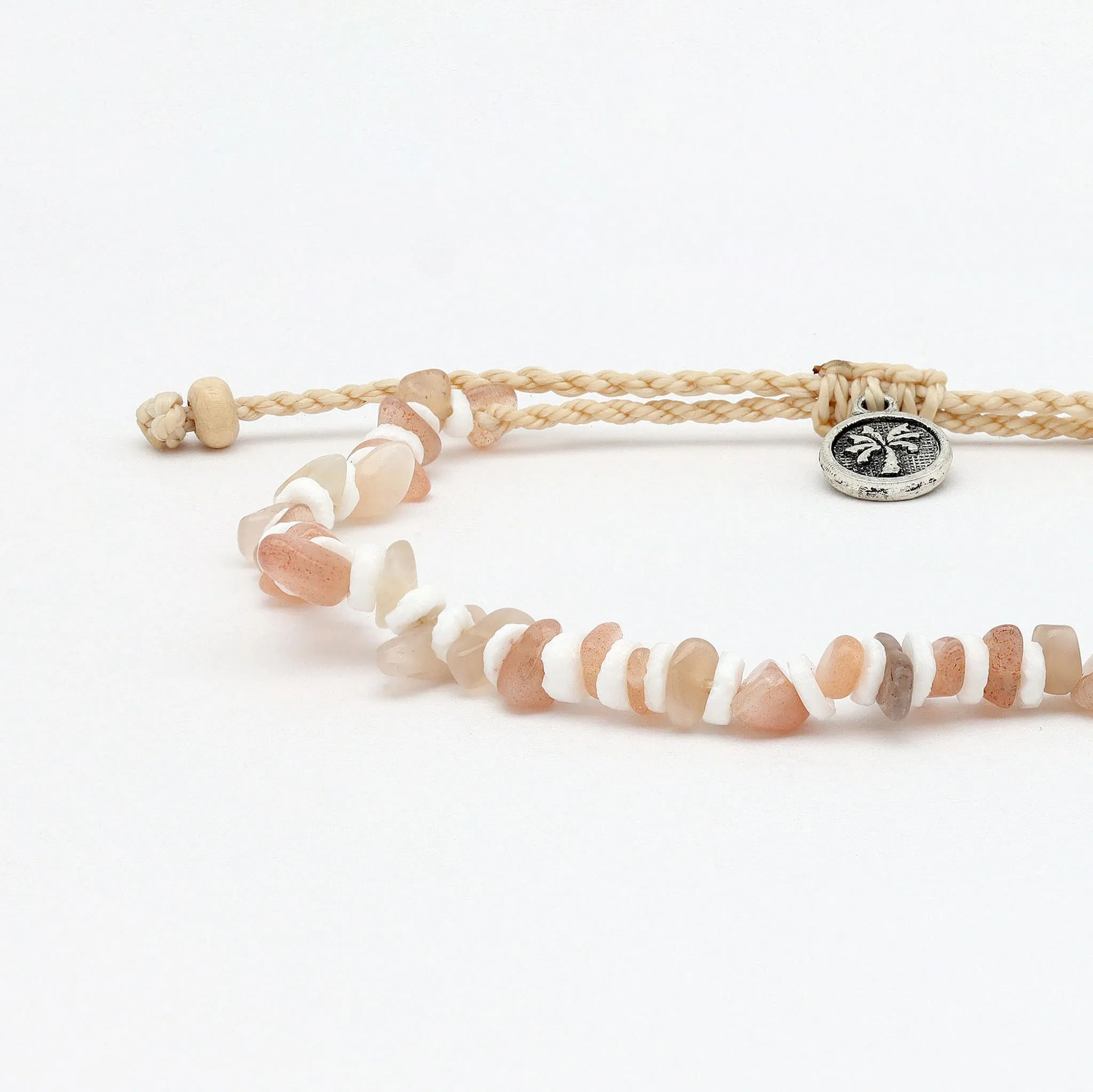 Dunes Stone Bead Anklet