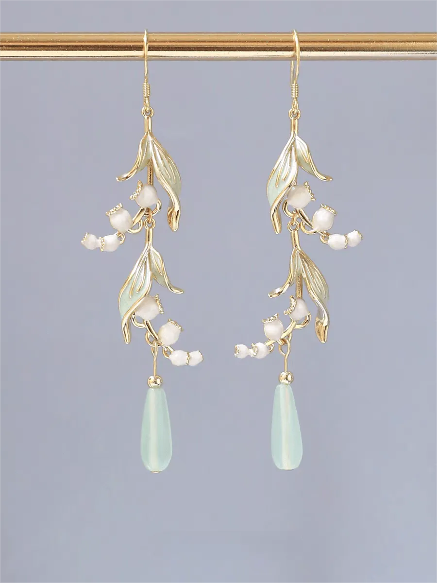 Elegant Lily Of The Valley Earrings SK607