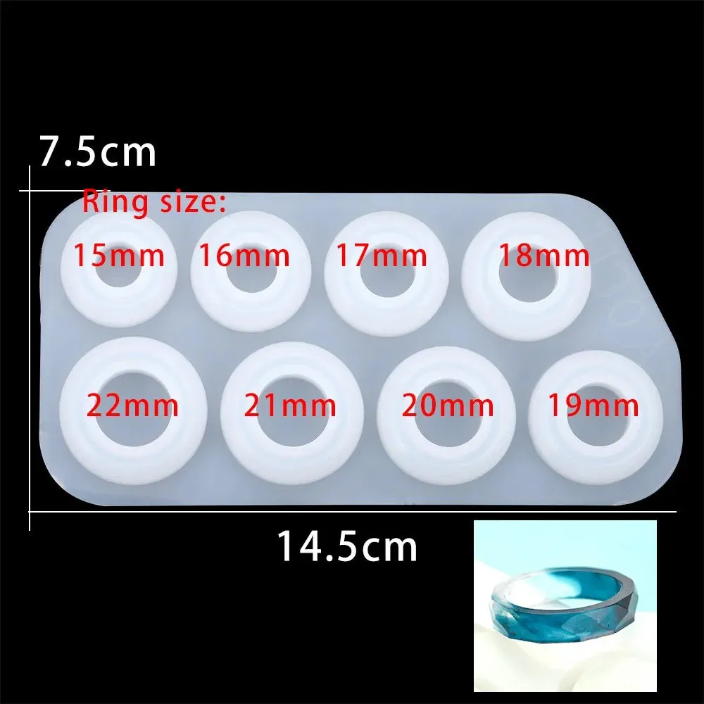 ELMAS DIY Cat Ear Epoxy Resin Ring Mold for Handmade Jewelry