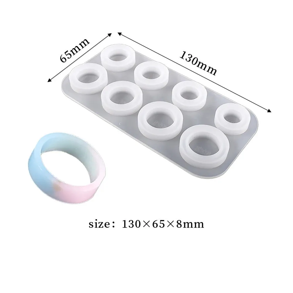 ELMAS DIY Cat Ear Epoxy Resin Ring Mold for Handmade Jewelry