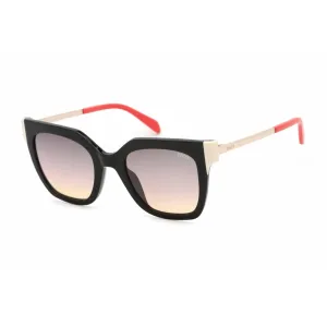 Emilio Pucci Men's Sunglasses - Shiny Black/Rose Gold Plastic Cat Eye | EP0121 01B