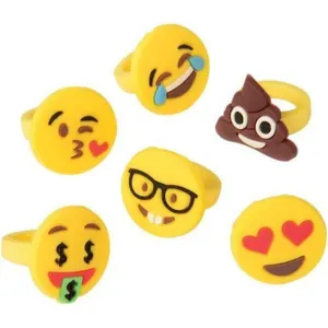 Emoji & Smile Emoticon Rings