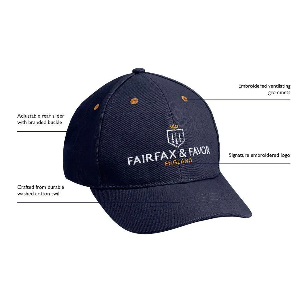 Fairfax & Favor Signature Baseball Cap - Navy