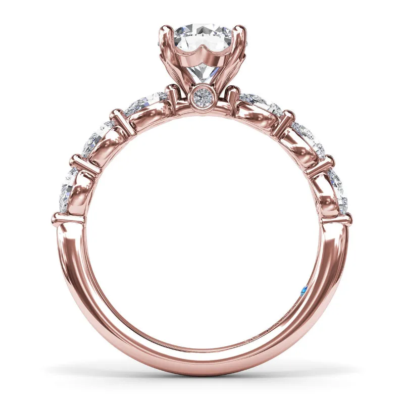 Fana Whimsical Diamond Engagement Ring