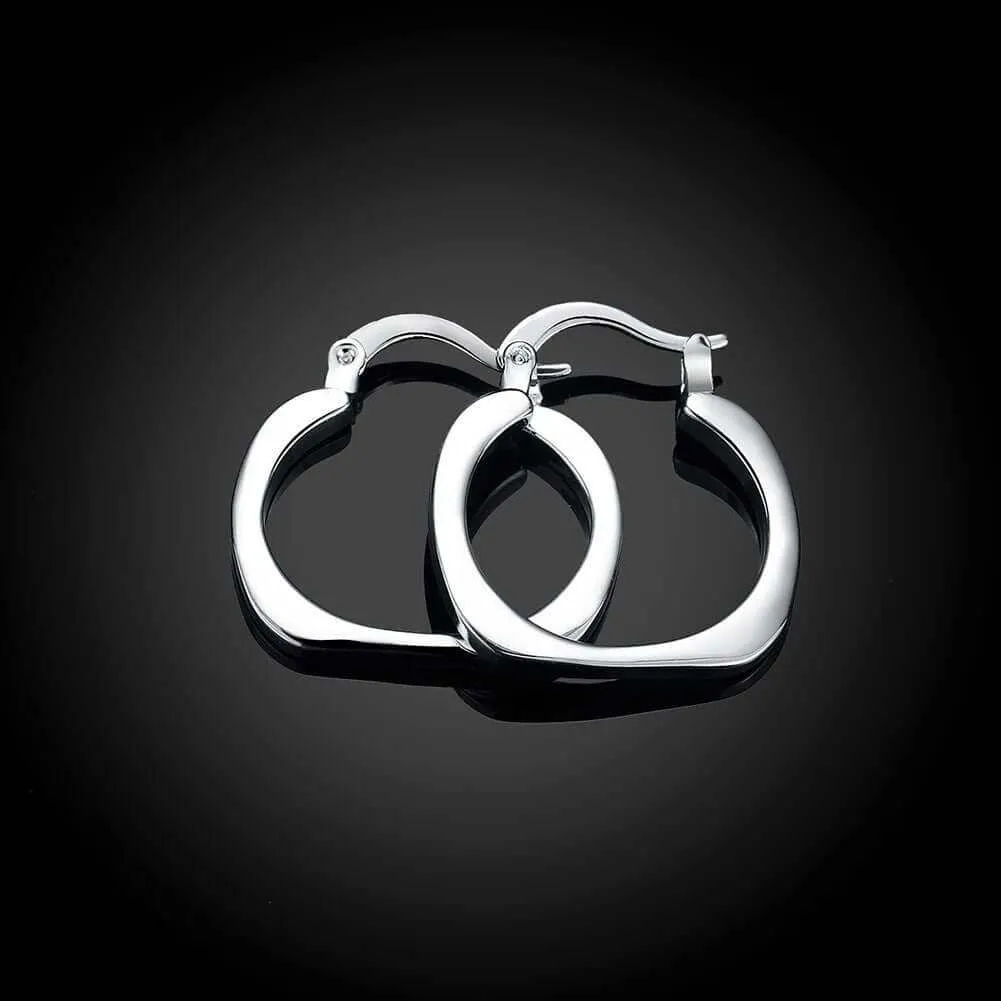 Fashion Fashionmonger Flat Square Ear Ring Earrings