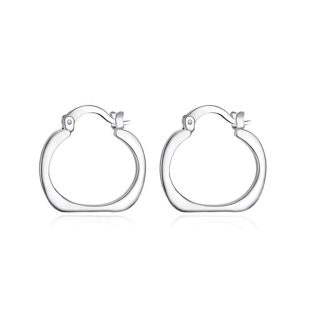 Fashion Fashionmonger Flat Square Ear Ring Earrings