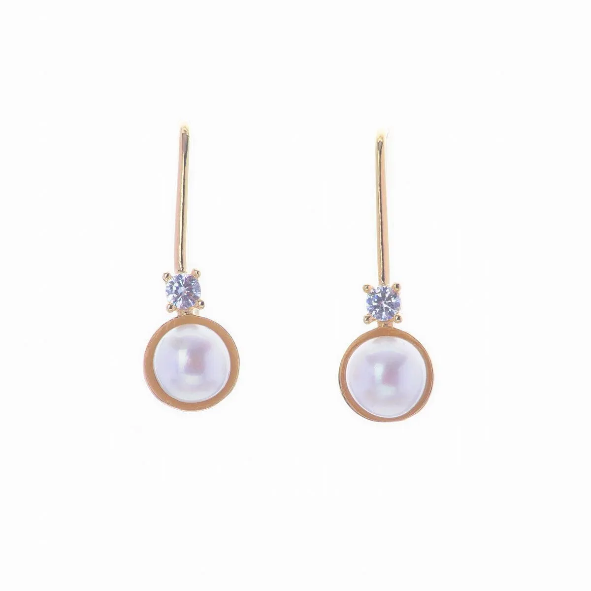 Fashionable Pearl Stud Hanging Earring