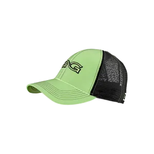 Gameguard Green Black Mesh Logo Embroidered Cap