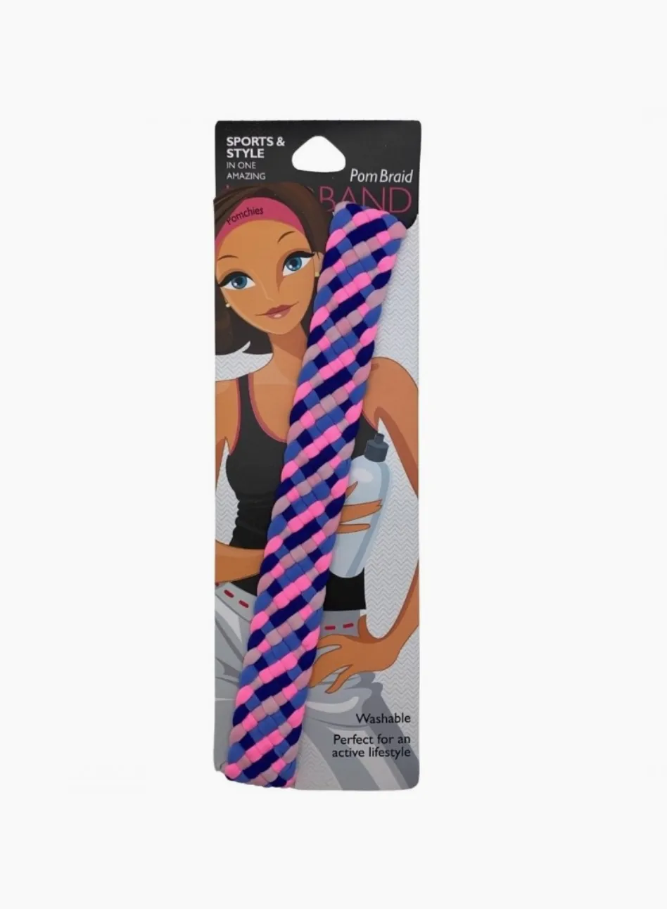 Girly Girl Wide Braid Headband by Pomchies