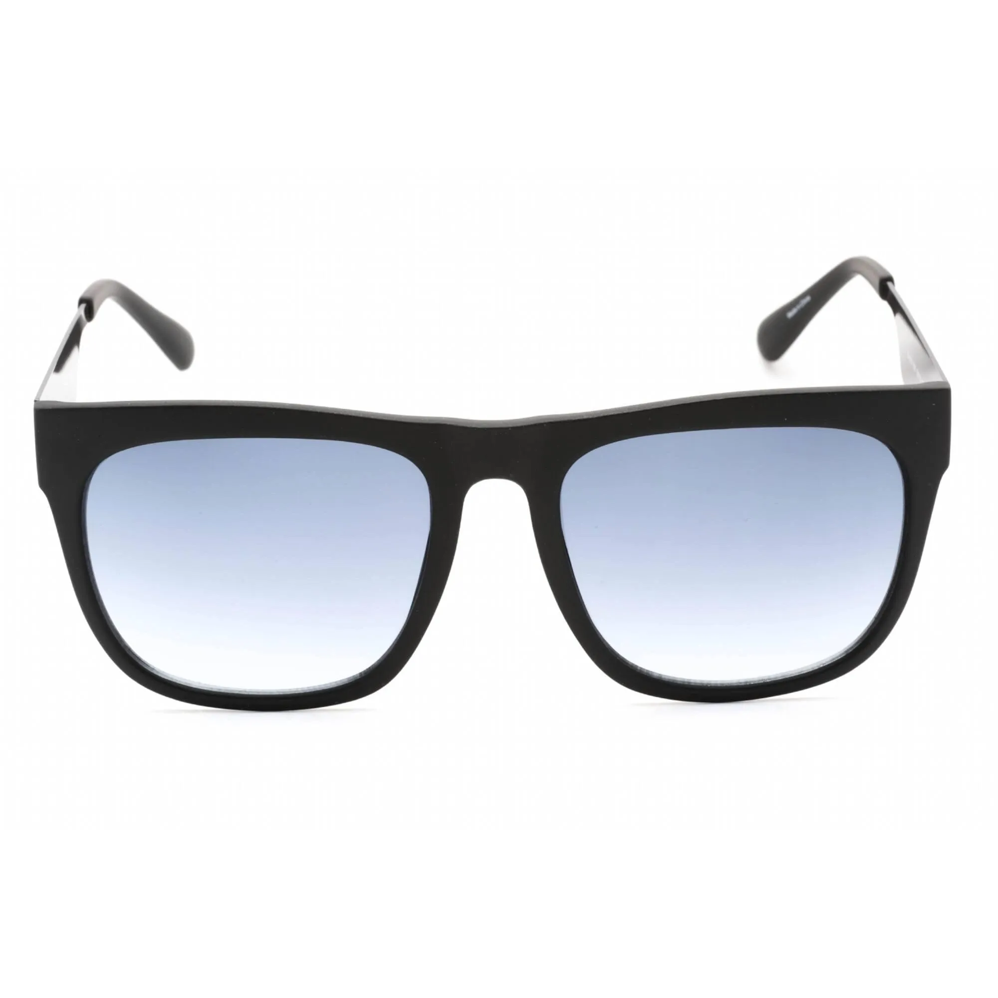 Guess Factory Men's Sunglasses - Matte Black Frame Gradient Blue Lens | GF0188 02W