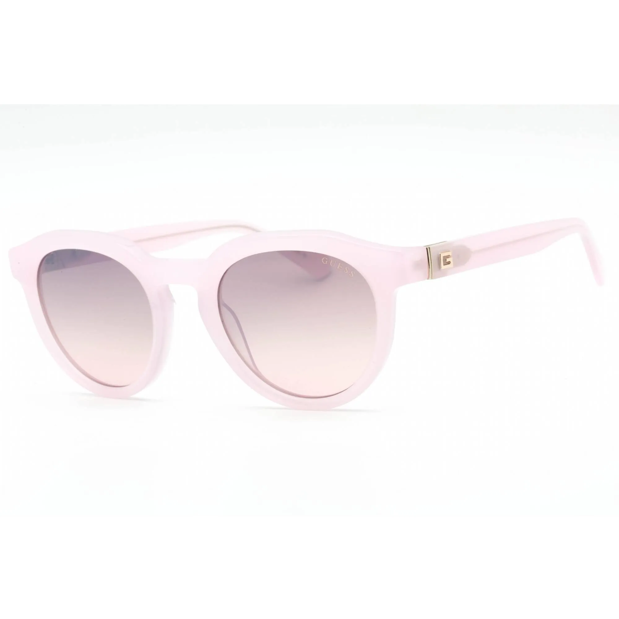 Guess Women's Sunglasses - Full Rim Pink/Other Plastic Round Shape Frame | GU00063 74U