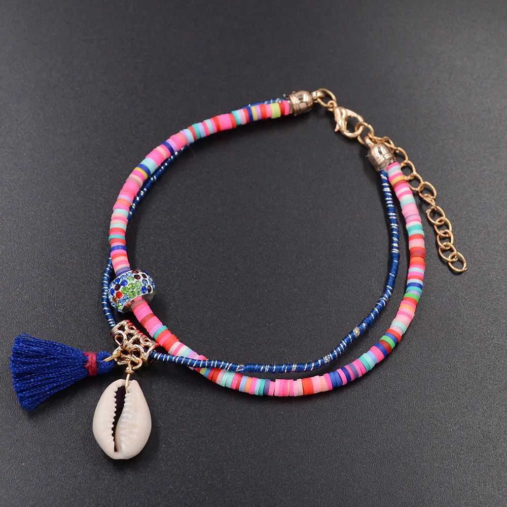 handmade shell Anklet bracelets bohemia Anklets for women