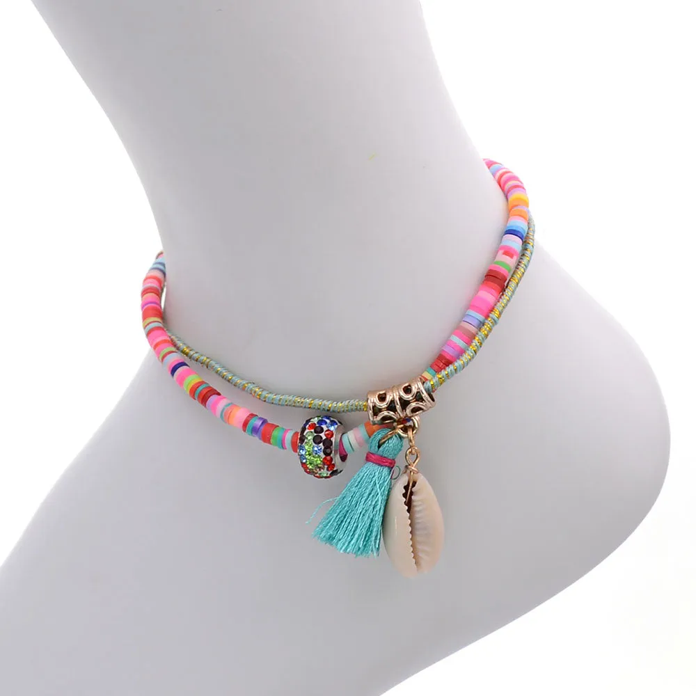 handmade shell Anklet bracelets bohemia Anklets for women