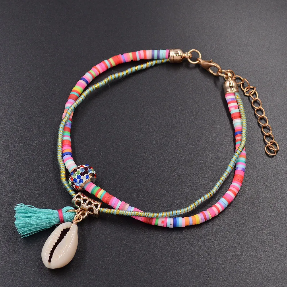 handmade shell Anklet bracelets bohemia Anklets for women