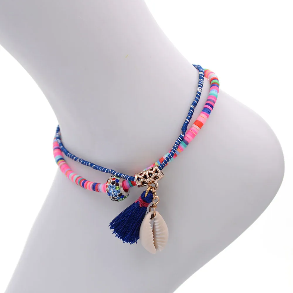 handmade shell Anklet bracelets bohemia Anklets for women