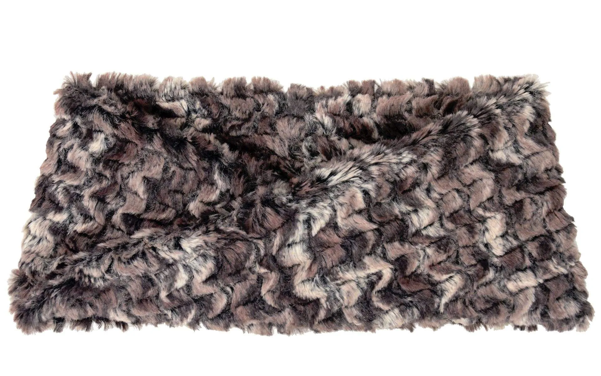 Headband - Luxury Faux Fur in Calico