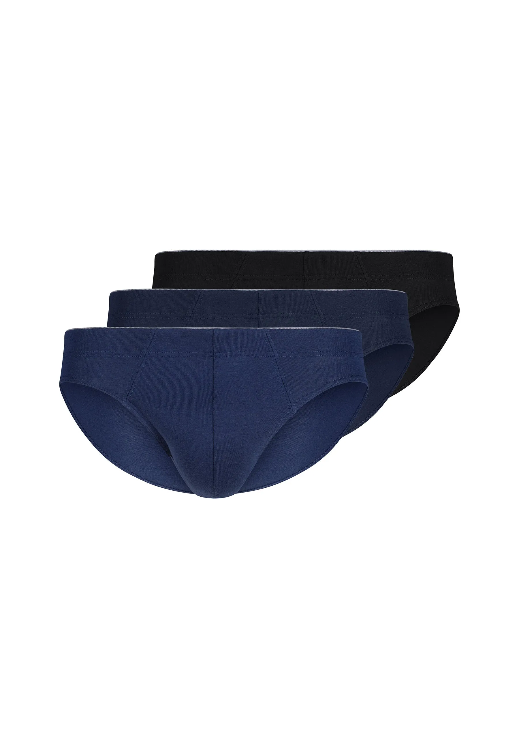 HUBER hautnah - Cotton - Brazil Briefs 3 Pack