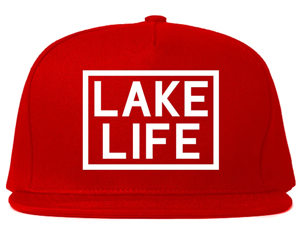 Lake Life Box Mens Snapback Hat