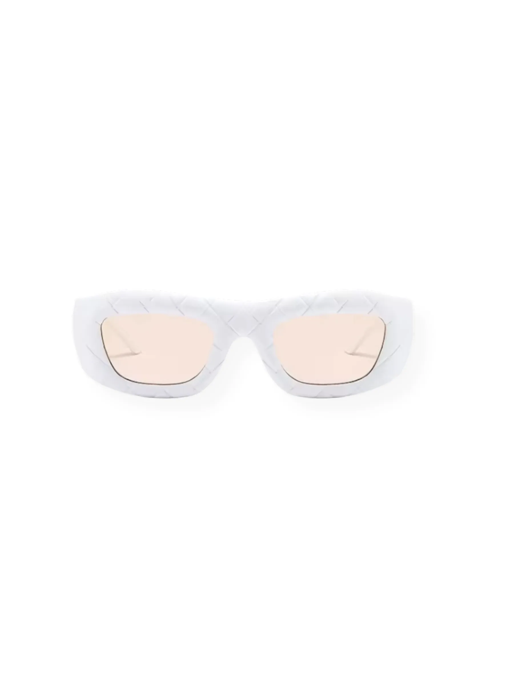 Lattice Sunglasses White