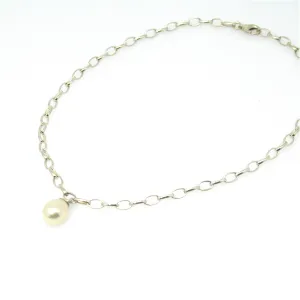 Lily Pearl Anklet