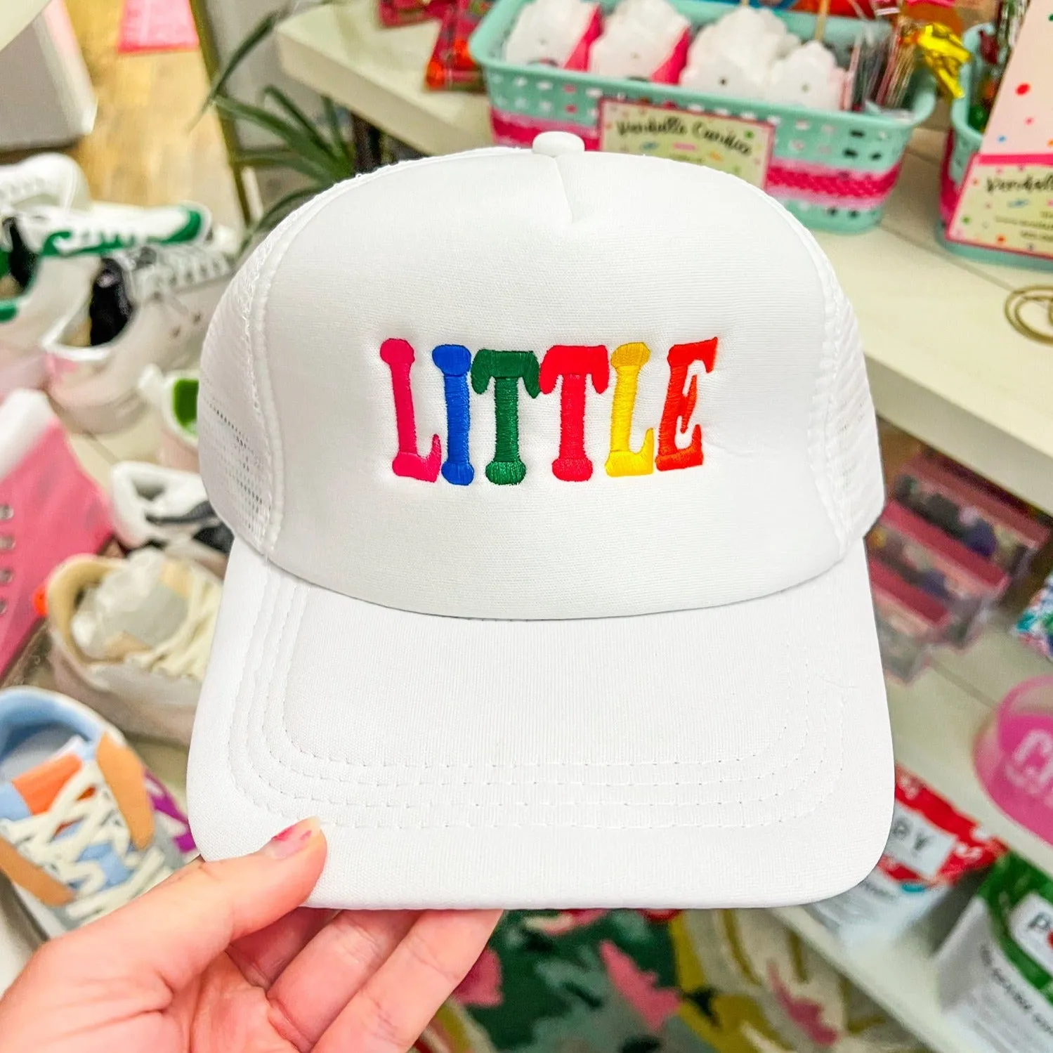 Little Trucker Hat - White