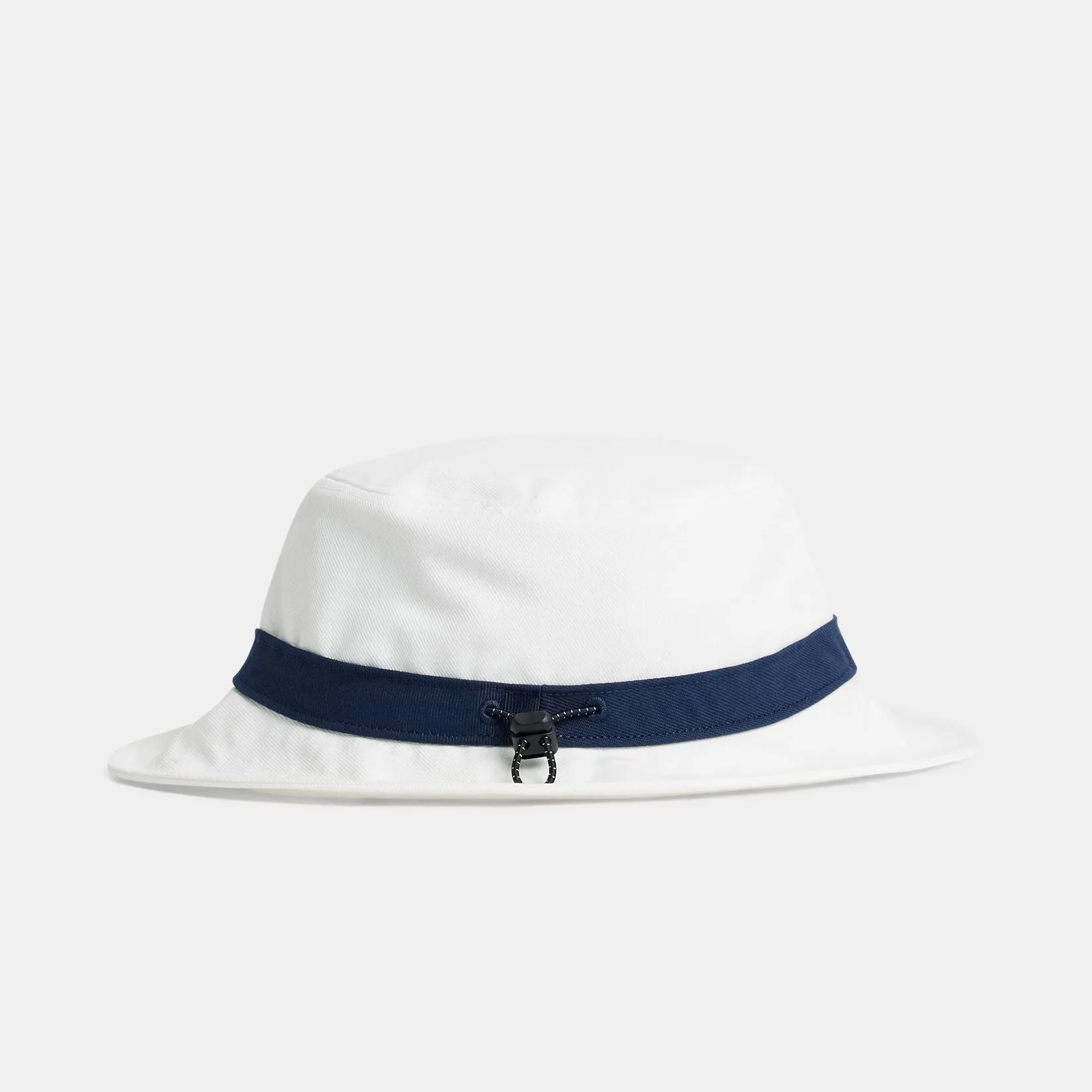 Lukas Polyester Twill Bucket Hat White - SS24