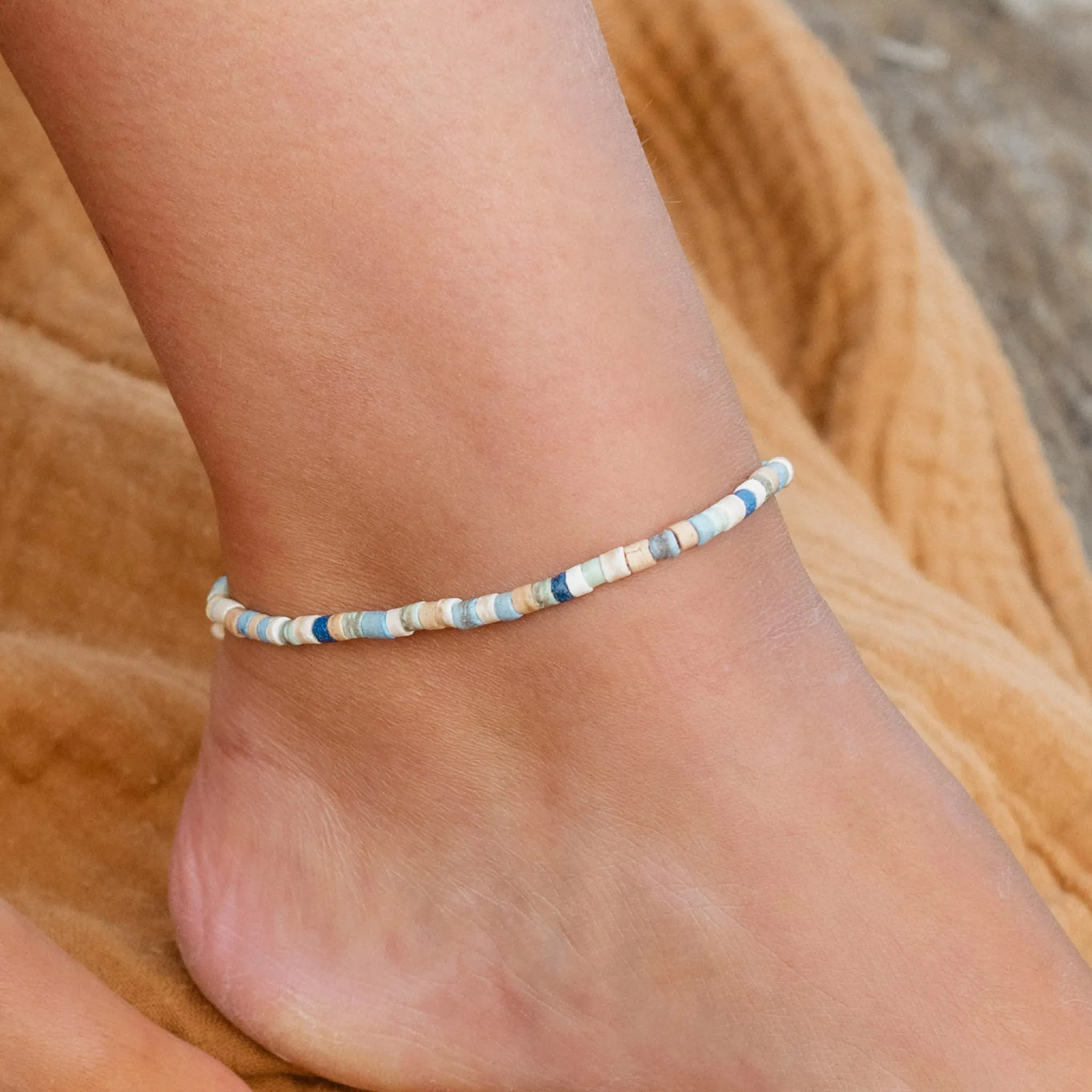 Mauna Kea Beaded Anklet