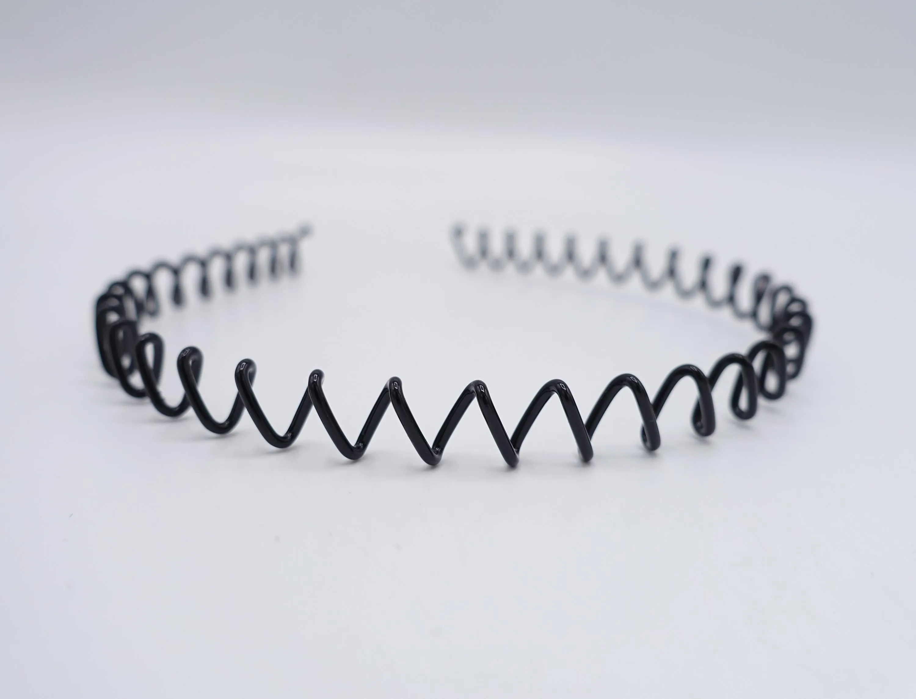 metal headband, zigzag headband, unisex headband