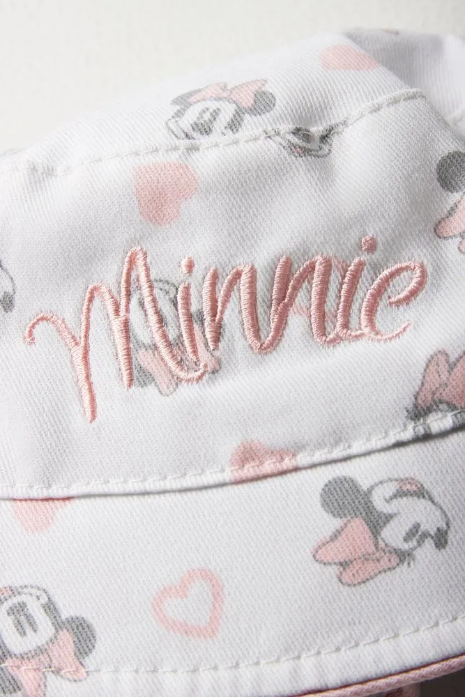 Minnie Mouse Hat White