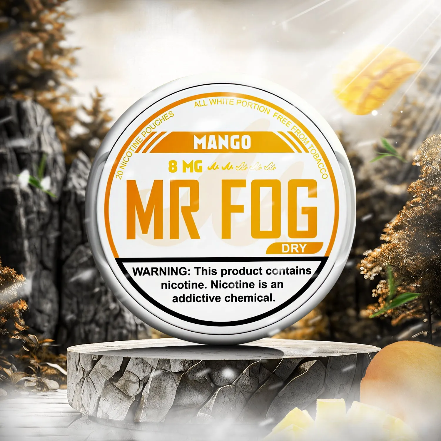 MR FOG NICOTINE POUCHES 8MG