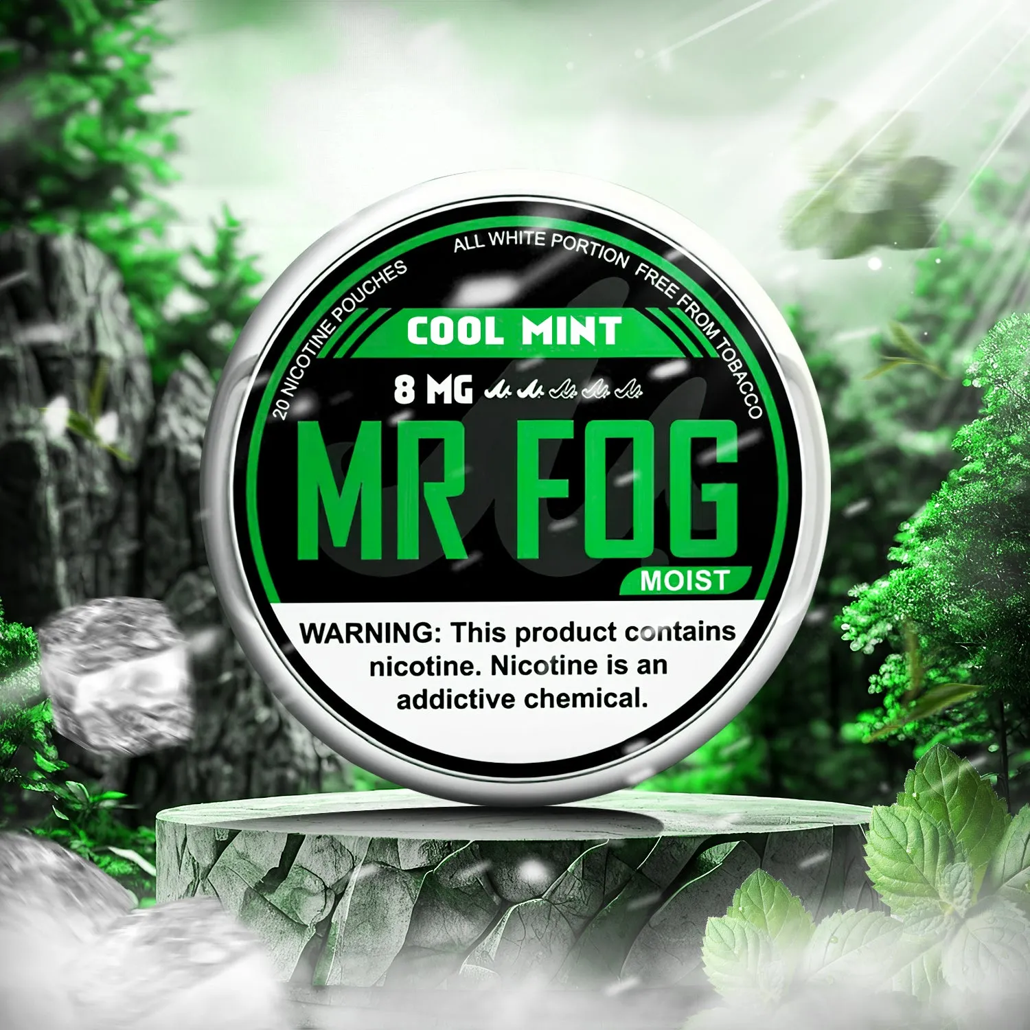 MR FOG NICOTINE POUCHES 8MG