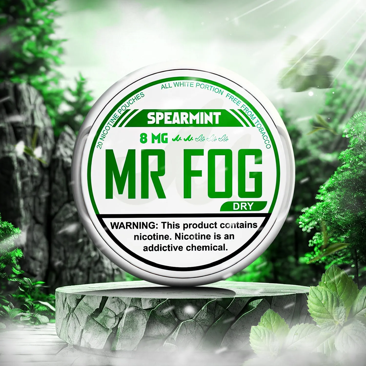 MR FOG NICOTINE POUCHES 8MG