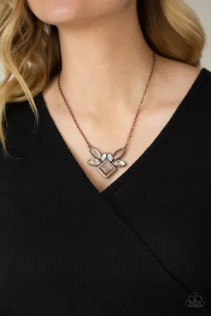 Paparazzi Necklace ~ Amulet Avenue - Copper