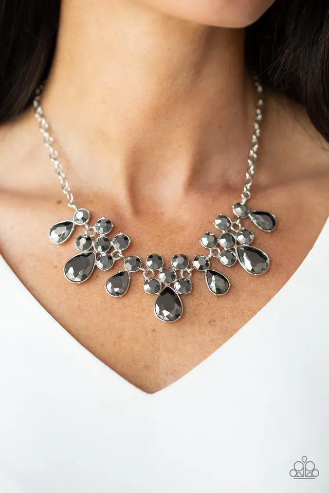 Paparazzi Necklace ~ Debutante Drama - Silver