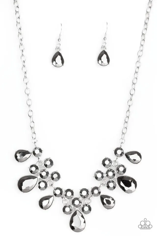 Paparazzi Necklace ~ Debutante Drama - Silver