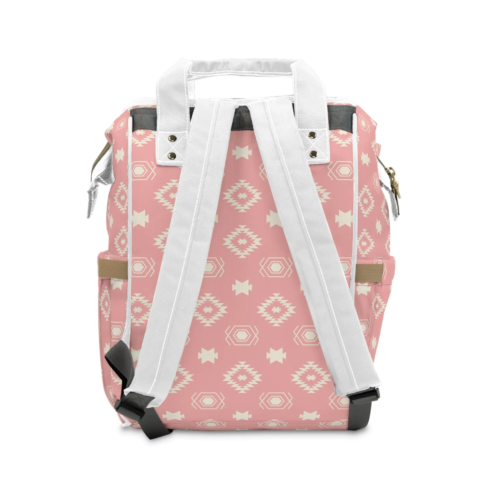 Pink Southwestern Bag Multifunctional Diaper Backpack for Moms to Be Bag for Diapers and Milk